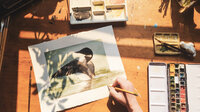 Watercolor illustrations by  Author and Illustrator Caitlin Friebel