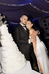 Plaza Volare Wedding bride and groom portrait | Luxury wedding photography