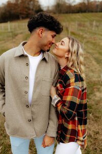 outdoor couple session in arkansas