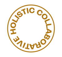 Holistic Collaborative stamp logo brass