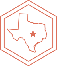 illustration of Texas icon for WhereAbouts Wedding Co