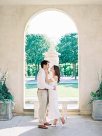 Garden Engagement Session in Paris