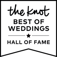 The Knot Best of Weddings Hall of Fame Award