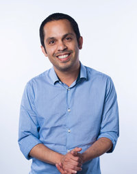 Headshot of a startup founder and brand executive alongside a testimonial about working with Erika Fitzgerald on content strategy and copywriting