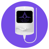 Sleep Blend IV therapy at Refined Medical NY in East Setauket, Long Island. Improve sleep quality, reduce stress, and combat tiredness during the day using Magnesium, Glycine, Taurine, Vitamin C, and B vitamins.