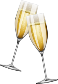champagne clanks