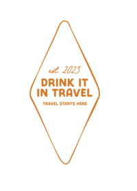 Orange Handdrawn Brandmark of a Hotel Key 