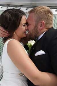 Wedding rings and earrings