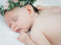 Sweet Baby Milestone Session in Bainbridge, GA, serving Tallahassee, FL.