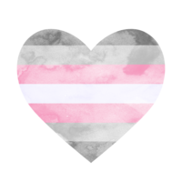 Colorful pride hearts decorating Rainbow Counselor website