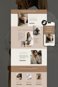 Luxury Showit templates for creatives who want a high-end, sales-driven website without the hassle of coding.