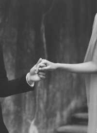 Couple Holding Hands | Nicole Chapman Design
