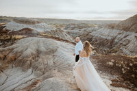 Drumheller elopement photography