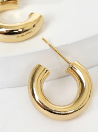 Favorite Pair 18KT Gold Hoop Earrings