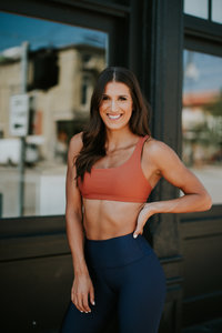 Weekly Workout Routine: Colorblock Sports Bra