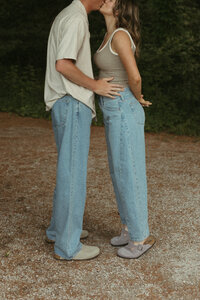 bride and groom walkin