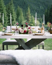 Vail Colorado Luxury Wedding - With & Green Floral Bouquets