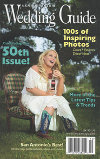 Expose The Heart had a wedding featured in San Antonio Wedding Guide