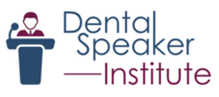 Logo with text "Dental Speaker Institute"