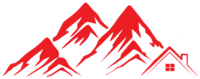 Pro shot roofing mountain logo