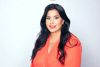 Professional headshot of Sonela Beauty founder Sonia Singh — featured as part of her luxury brand design by Sarah Shuttle