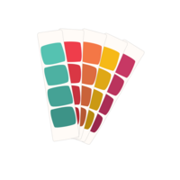 pantone color book icon