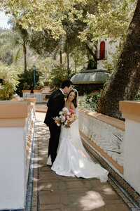 Wedding photos in Palm springs California