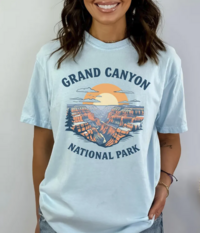 Grand Canyon National Park T Shirt - Chambray Thumbnail