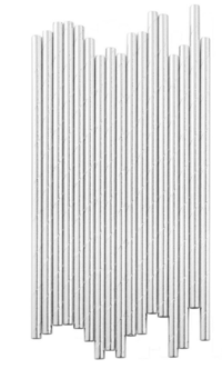 Silver Paper Straw