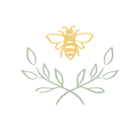 Lettered Grace Logo-Bee Crest