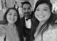 San Fernando Cathedral Wedding Couple with Planner