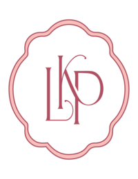 Lindsey Kristian Photography stamp logo pink