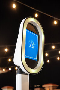 Photo booth stand