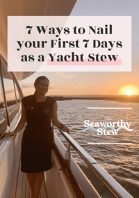 Yacht Stew Tips