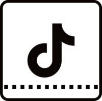 Tiktok Icon - Black