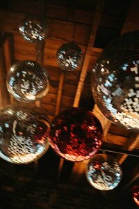 how to plan a party for your clients with disco balls