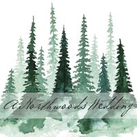 A northerwoods wedding logo