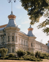 Museum exterior in Chisinau, Moldova