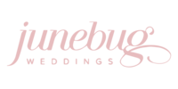 Junebug Weddings logo pink