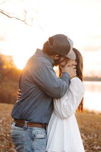golden hour wedding photos Fargo ND