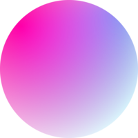 pink gradient circle