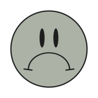 frowny face