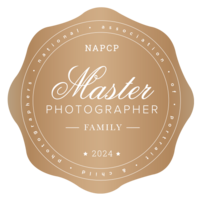 badge for master family photographer certification