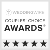 Recognized by Wedding Wire with a Couples' Choice Award