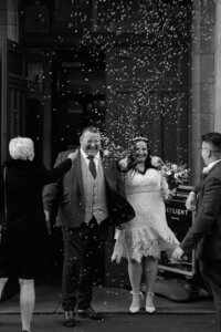 Intimate Bakewell ceremony captured by Nostalgia Wedding Photography
