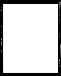 Black film frame