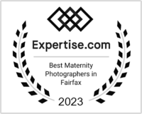 Voted Best Maternity Photographer in Fairfax, VA  badge 2023