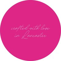Sticker that says made with love in Lancaster