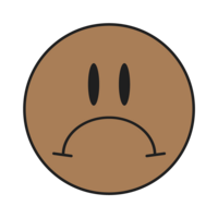 frowny face