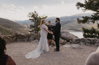 wedding in the mountains